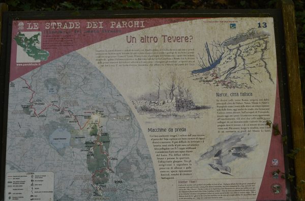 Le strade dei Parchi itinerario delle forre etrusche e della Valle del Tevere, Fiume Treja (Paleotevere)