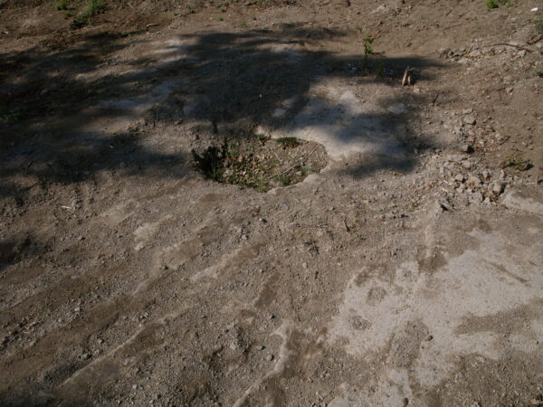 SITO ARCHEOLOGICO DI GRAPPIGNANO DANNEGGIATO IRREPARABILMENTE 2007